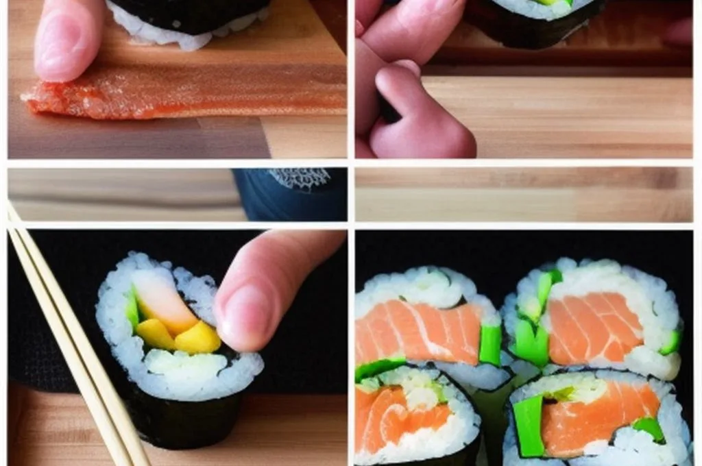Jak zrobić domowe sushi z łososia