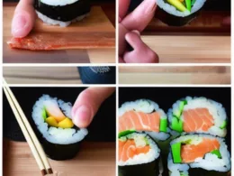 Jak zrobić domowe sushi z łososia